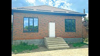 Новый дом баварская кладка 126 кв.м. 4,6 соток 3 комнаты пред чистовая. Краснодарский край г Армавир