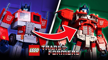 You NEED to do THIS to your LEGO OPTIMUS PRIME! Alt Build! [10302] [4K]