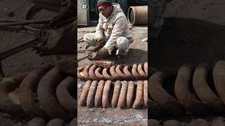 4x4 Truck Axle Making From Old Ship Anchor Chain #randomthings #foryou #truck #ytshorts