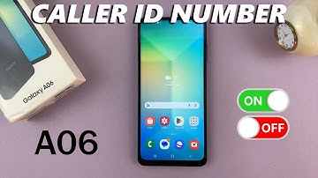 How To Show / Hide Caller ID On Samsung Galaxy A06