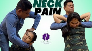 Watch How Chiropractic Care Transforms a Stiff Neck & Ankle Pain Into Instant Relief! Dr Ravi Shinde