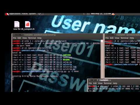 Đánh cắp HTTPS Passwords với sslstrip