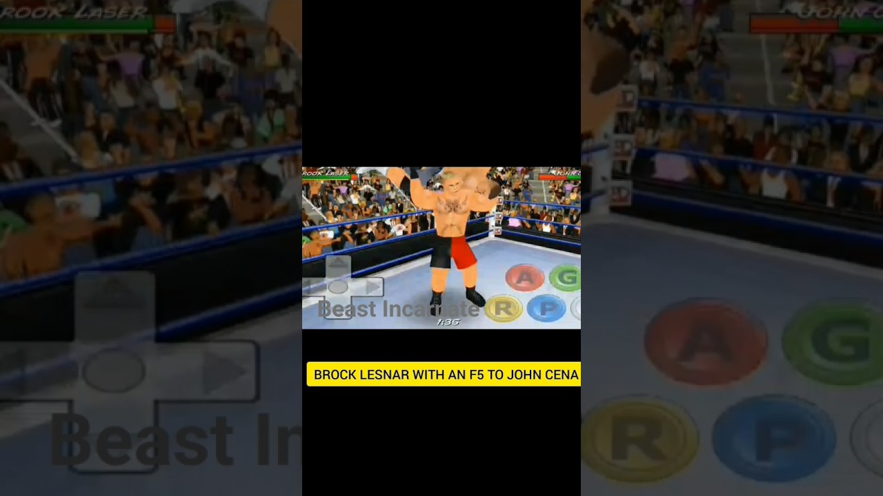 Brock Lesnar Shocking Return after John Cena lose wwe championship in Wr3d 