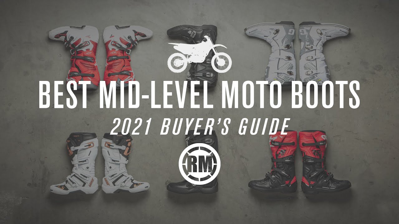 Best MidLevel Motocross Boots 2021 YouTube