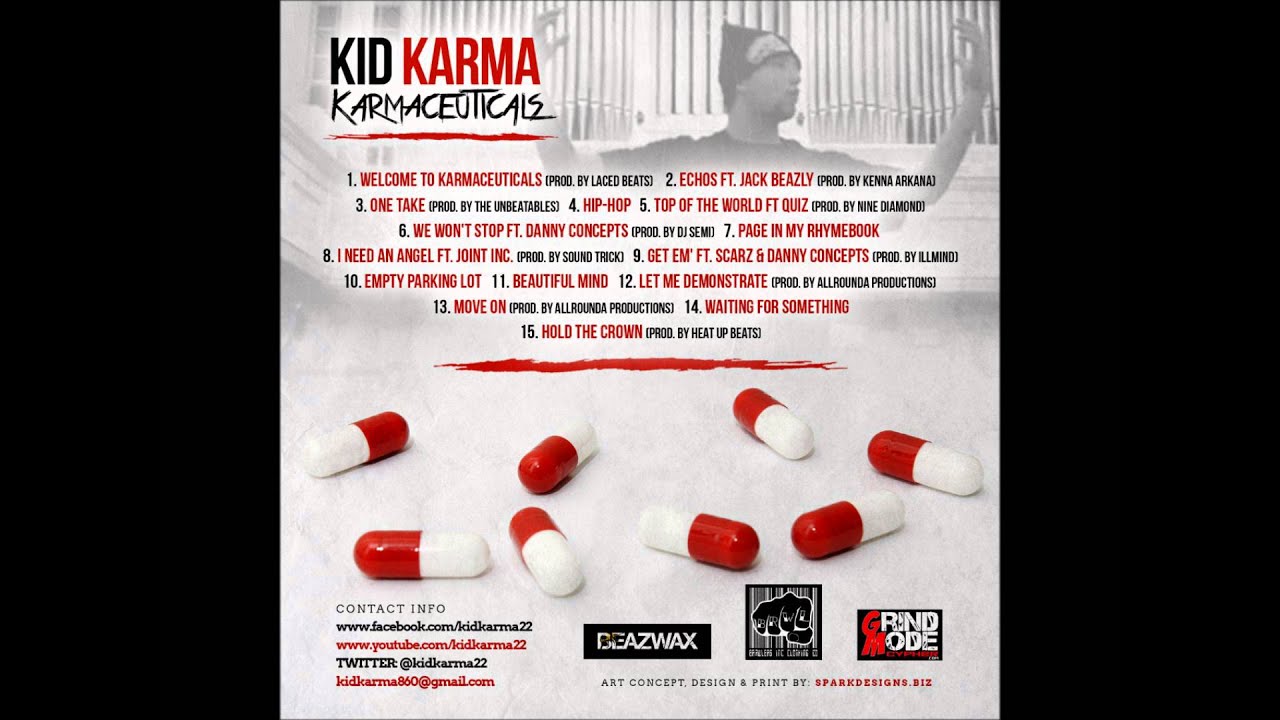 Kid Karma - Welcome To Karmaceuticals (Prod. Laced Beats)
