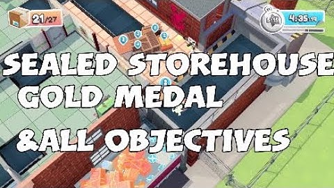 Moving Out - Sealed Storehouse: Gold Medal & All Objectives (Solo)
