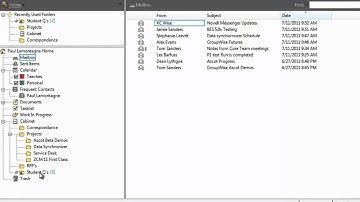 GroupWise 2012 - Folder Tree Shares.mp4