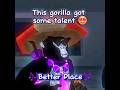 This gorilla is TALENTED 🤩 | #trending #vr #gorillatag #amazing #fun #subscribe #fyp #gorillatagging