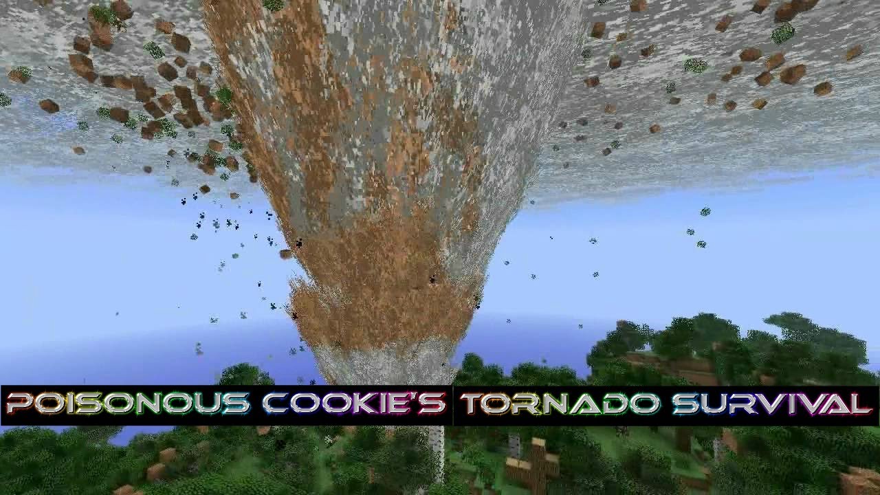 minecraft tornado survival episode 2 - YouTube