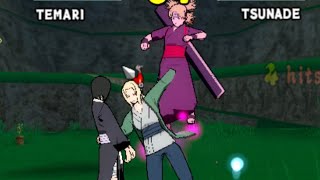 Naruto Shippuden Ultimate Ninja 5: PCSX2 Temari Vs Tsunade