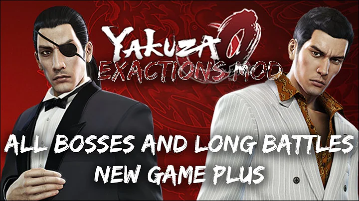 Yakuza 0 Exactions Mod - All Bosses and Long Battles NG+