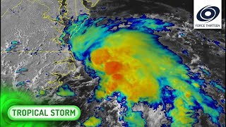 Tropical Storm Fay Forms off the Carolinas - Set to Impact New York - 6pm EDT July 9, 2020