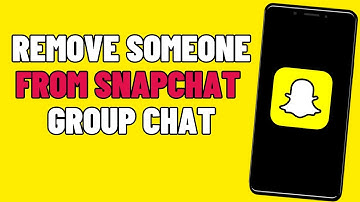 How To Remove Someone from Snapchat Group Chat (2025)
