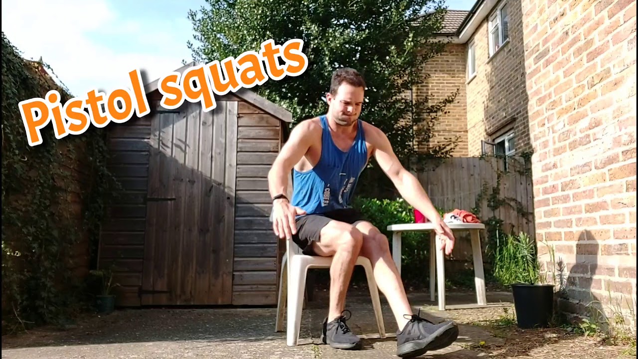 Pistol squat - YouTube