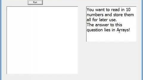 Gr 10 IT - Arrays in Delphi