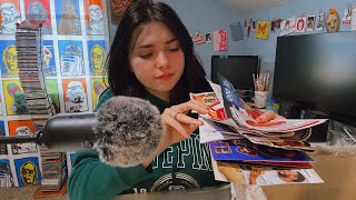 Sorting through mail ~ paper sounds, folding, cutting, soft spoken & whispers 📑 asmr screenshot 3