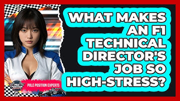 What Makes An F1 Technical Director