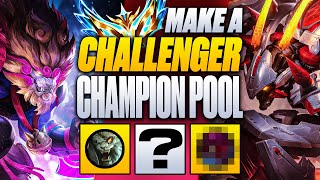The Ultimate Way To Create YOUR Champion Pool To Climb!