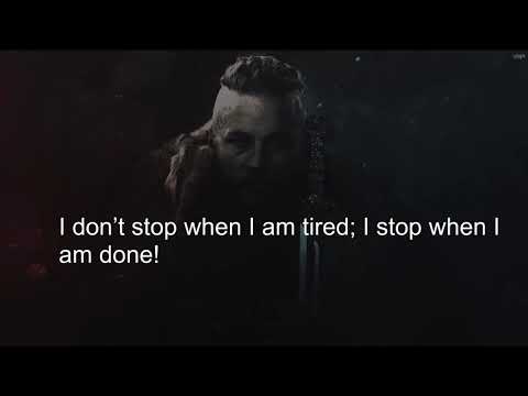Most Inspirational Quotes by Ragnar Lothbrok(Vikings)