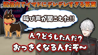 叫び声を心配しに来るイマド＆ダダ甘飼い主な葛葉【イマジナリードック/にじさんじ/切り抜き】