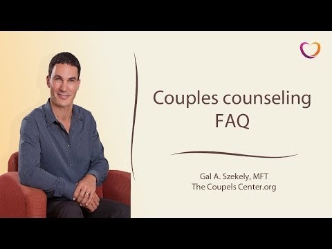 Couples counseling FAQ