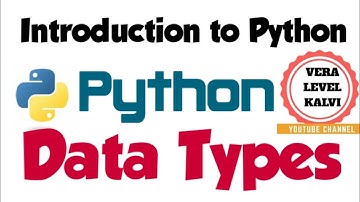 Python Data types | Chapter 5 | 5.8 | XII STD CS