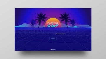Particle Wave Showcase for Wordpress