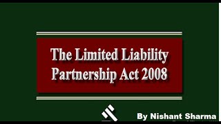 CA Foundation Revision of Business Law Full [ Limited Liability Partnership Act-2008] From Study Mat