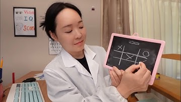 ASMR  IQ test / Brain Clinic Role play  (soft spoken)