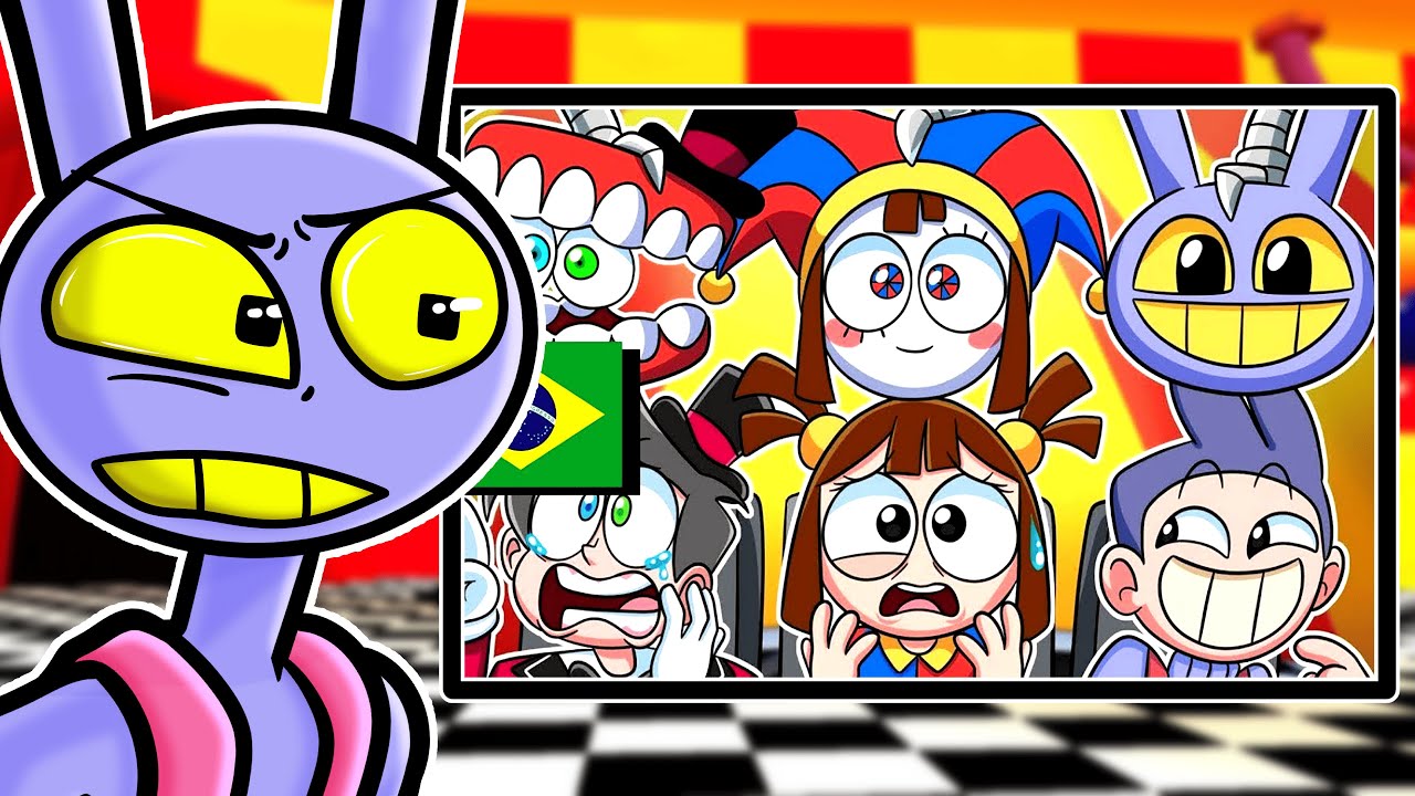 Jax REAGE a O INCRÍVEL CIRCO DIGITAL, Mas são HUMANOS?!