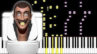 Skibidi Toilet Theme Song - Impossible Piano Remix