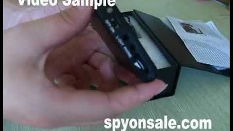 Professional Grade RF Audio Bug Support 300M Wireless Transmission Video Sample