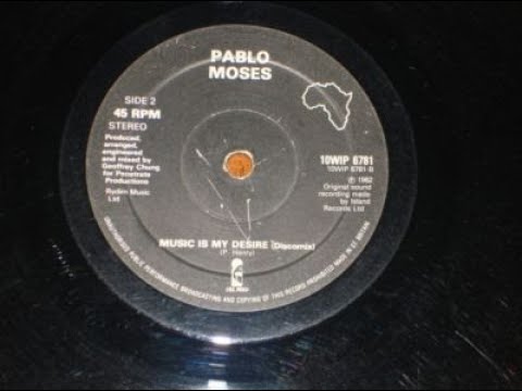 10''Pablo Moses -Music Is My Desire