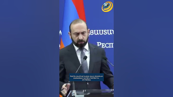 Պարոն Լավրովն ավելի լավ է չխառնվի Հայաստանի ներքին գործերին. Արարատ Միրզոյան