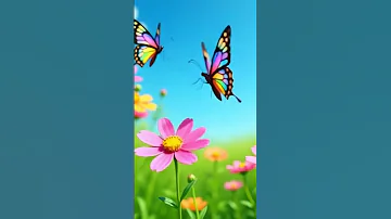 Butterflies Fly Together Shorts Videoviral Butterfly Flowers 