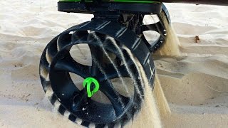 Sandtrakz soft sand C-Tug Kayak trolley review screenshot 1