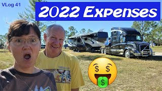 WE Spent HOW MUCH in 2022?? // 💸💲💰🤑 // Year in Review // RV Lifestyle // Fulltime RV //RV Super Show