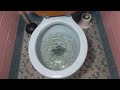 OLD TOILET LEAKING WATER CONTINUOUSLY
