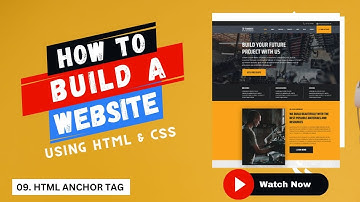 HTML & CSS Simplified - #9  HTML Anchor Tag