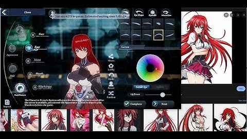 how to use preset character in tower of fantasy