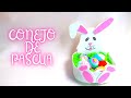 Adorno Conejo de pascua/como decorar huevos de pascua