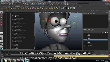 dynamic face rig- brushing teeth in maya
