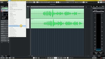 How to Vocal Audio Alignment In Cubase Pro 10