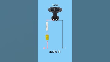 How to install treble speaker into amplifier #electronic #ideax #electronics #shorts #diy