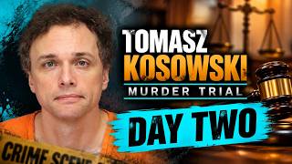 Tomasz Kosowski Murder Trial Day 2 | Surveillance, DNA & Arrest Evidence