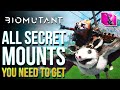 Biomutant - All Secret MOUNTS & VEHICLES You Don't Want To Miss: Helipack, Blimp, Mekafingro & More!