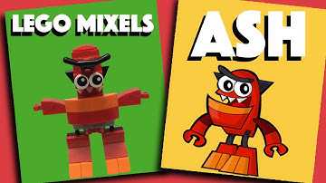 LEGO Mixels - Ash - Stop Motion Build | Bricks and Clay Play
