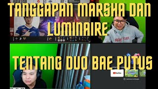 tanggapan Ler dan luminaire tentang duo bae putus