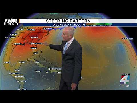 Showers and strengthening winds with gusts up to 35 mph