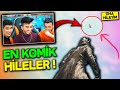 EKİP İLE EN KOMİK HİLELERİ İZLEDİK ! PUBG Mobile